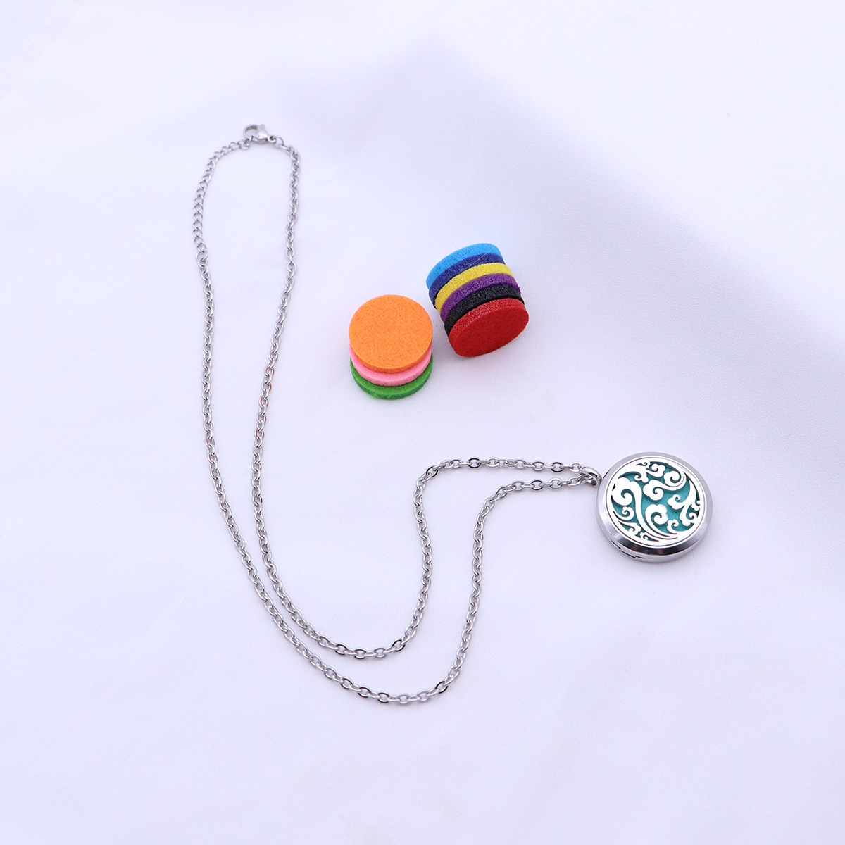 Aromatherapy Diffuser - Aromatherapy Diffuser Necklace Essential Oil Pendant