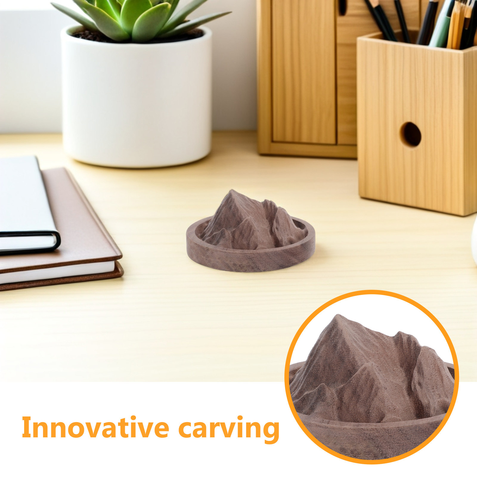 Wood Diffuser Sculpture Wooden - Aromatherapy Diffuser review and price