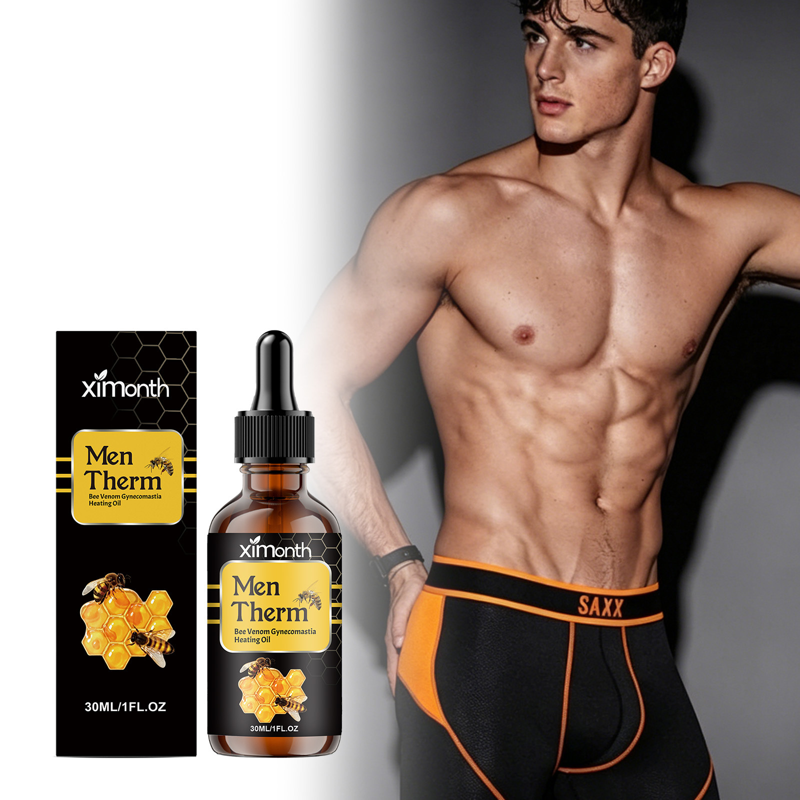 30ml Men's Chest Shaping Serum - Body Oil review and price