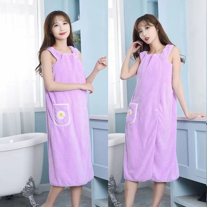 Extra Long Pink Floral Bath To - Spa Towel review and price