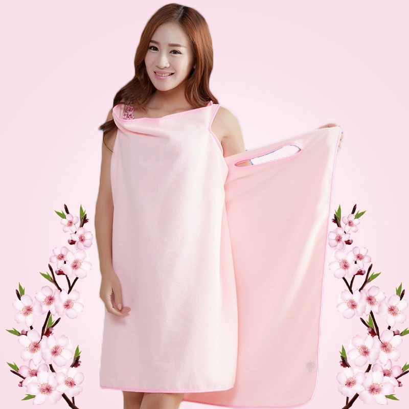 Womens Bathrobe Girls Wearable - Spa Towel review and price