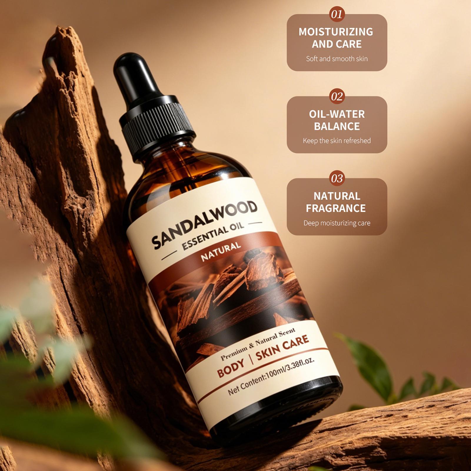 Sandalwood Fragrance Oil 100ml - Body Oil review and price