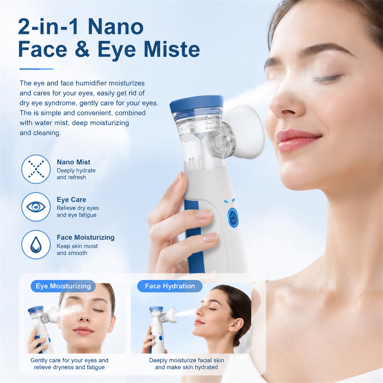 Handheld Facial Nano Mister Po - Face Steamer review and price