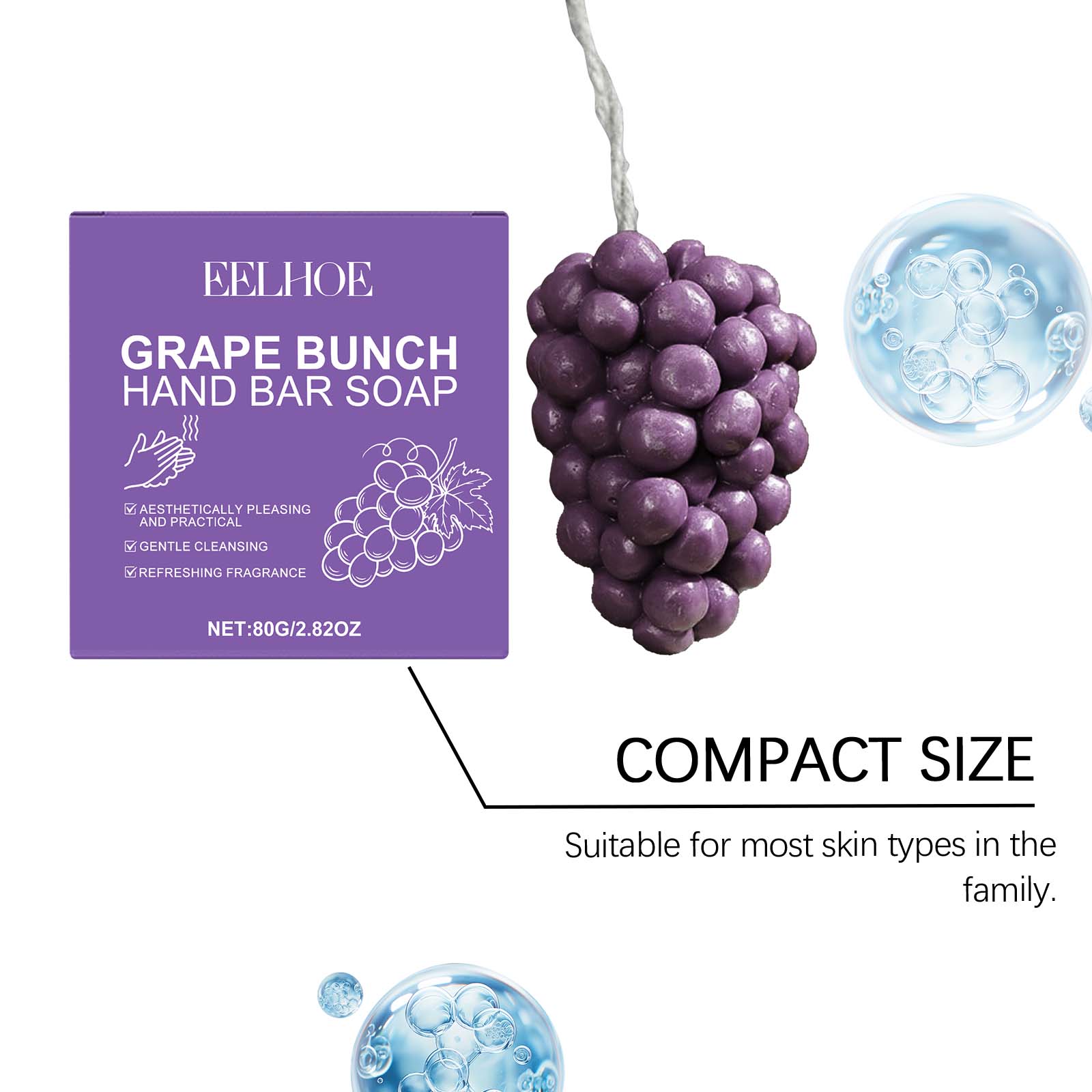 Eelhoe Grape Bunch Hand Bar So - Body Oil review and price